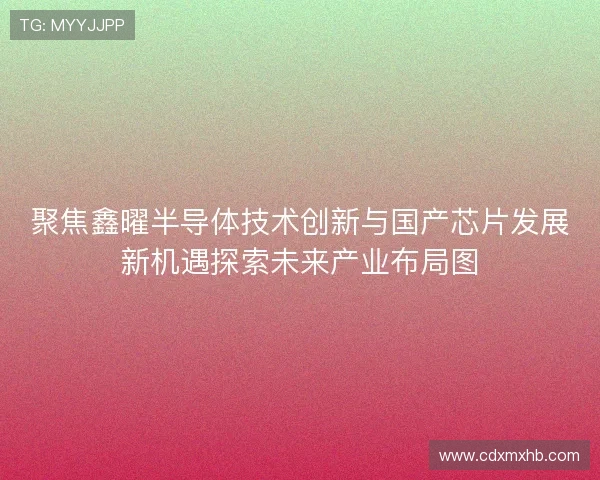 聚焦鑫曜半导体技术创新与国产芯片发展新机遇探索未来产业布局图